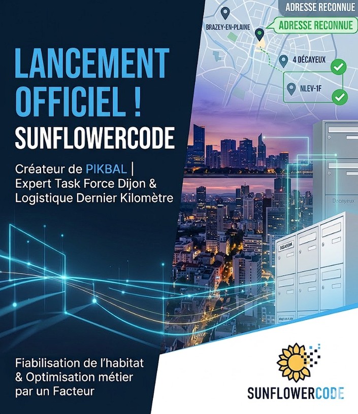 PikBal - Lancement officiel SunFlowerCode